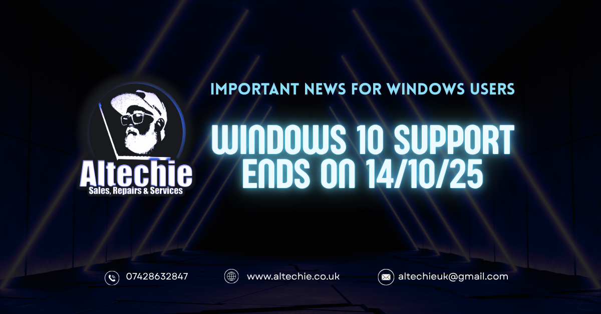 Windows 10 Support ending